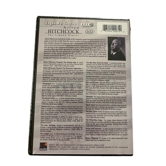 Alfred Hitchcock The Legend Begins DVD Set - Picture 3 of 6